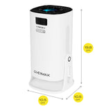OVERMAX MULTIPIC Veer Mini Proyector 4K FullHD, Corrección Keystone, Imagen hasta 200", Wi-Fi Bluetooth, 2000 Lúmenes 120 ANSI, Proyector de Estrellas, Mando a Distancia, Android, Cine en Casa