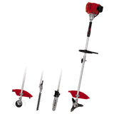 Einhell Herramienta multifunción de gasolina GC-MM 52 I AS (1.5 kW, motor de 2 tiempos bajo nivel de vibraciones, espada y cadena OREGON de gran calidad, encendido digital, cuchilla de 3 dientes)