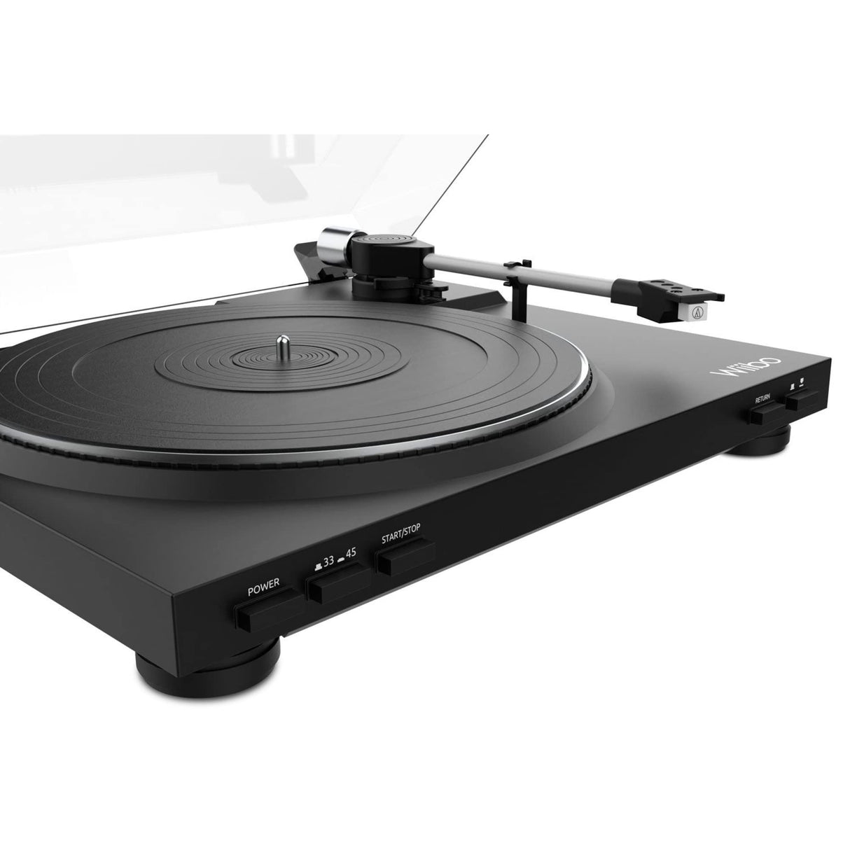 Wiibo Lyra 100 USB Plato Giradiscos con Previo Phono y Cápsula Audio Technica Premium