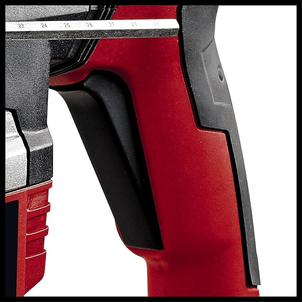 Einhell Martillo perforador TE-RH 38 3F (1050 W, intensidad de impacto 9 J, recepción SDS-Max, tope de profundidad de perforación de metal, potencia de perforación 38 mm en hormigón)
