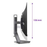 AOC Agon Pro AG276QKD2 Monitor 27 Pulgadas, 500Hz Panel QD-OLED, 0.03ms GtG, HDR500 TrueBlack, Adaptive Sync, G-Sync Comp., Altavoces, Altura Ajustable (2560x1440 HDMI 2X 2.1 DP 1x 2.1 USB Hub) Negro