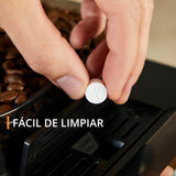 Krups Cafetera Automática Sensation C50 - Potencia 1450W, fácil uso, 5 tipos bebidas, 15 bares, fácil mantenimiento, alertas lumínicas, cómoda limpieza, ajustes personalizados, boquilla vapor, EA9108