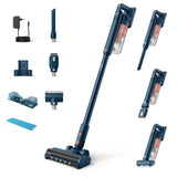 Philips Aspiradora Sin Cable Serie 5000 Pet, Potente Succión en Suelos Duros y Alfombras, 60 Min de Autonomía, Cepillo Con Luz LED, Cepillo Para Mascotas, Módulo Aqua, Batería Reemplazable (XC5142/01)