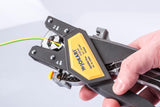 JOKARI J62000 - Herramienta de corte, pelado, torsión y crimpación de cables QUADRO Plus (0,5-2,5 mm²)