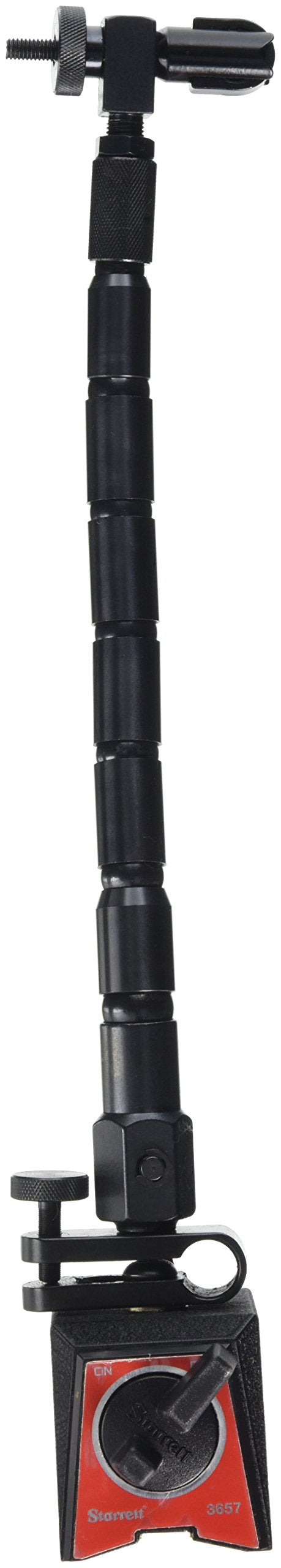 Starrett 3657MTW Base magnética con vástago Flex-O-Post