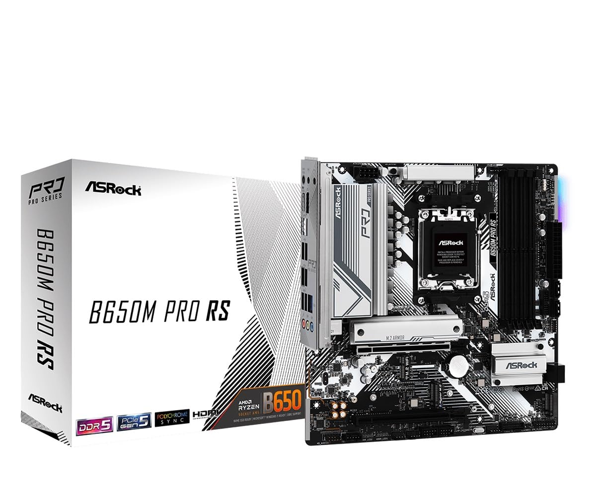 ASRock MB AMD AM5 B650M Pro RS