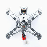 EMAX Tinyhawk 3 Plus Freestyle Drone RTF Kit Listo Para Volar FPV Analógico Drone Mini Racing Quadcopter Marco Duradero de Fibra de Carbono con Gafas y Transmisor para Niños Adultos y Principiantes