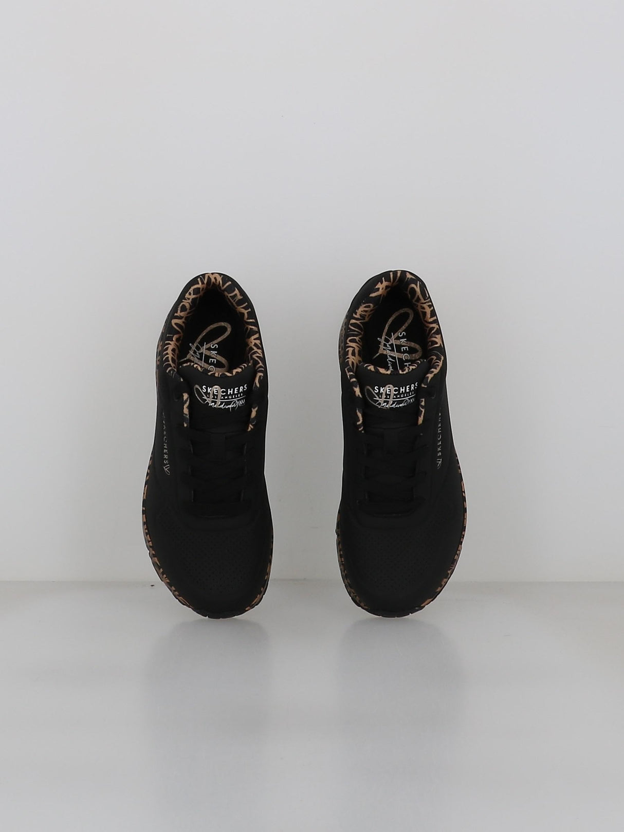 Skechers Uno Loving Love, Zapatillas Mujer, Negro 01, 38.5 EU