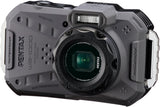 Cámara Digital compacta Resistente al Agua PENTAX WG-1000 (Gris), diseñada para fotografía Informal en Exteriores y bajo el Agua, Resistente al Agua hasta una Profundidad de 15 Metros (una Hora)