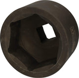 KS Tools 515.2156 Llave de vaso de impacto hexagonal de 1.1/2", 105 mm, corta
