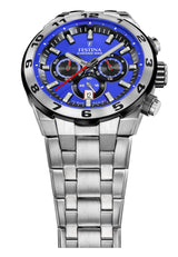 Festina Reloj Hombre F20670/3 Chrono Bike Caja de Acero Inoxidable 316l Plateado Correa de Acero Inoxidable 316l Plateado