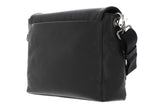 Mandarina Duck - Bolso bandolera negro (negro) Mellow Leather P10fzt39 30 x 24,5 x 8,5 cm (largo x alto x ancho)