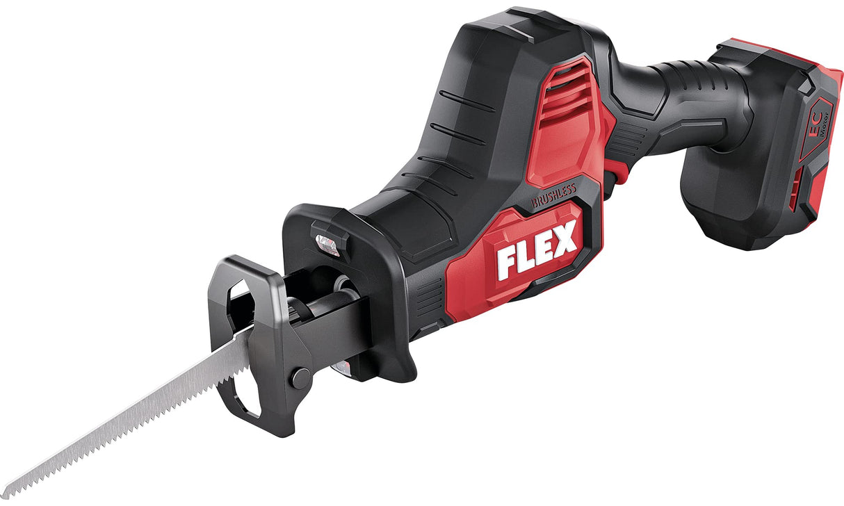 Flex Sierra de sable RS 25 18.0-EC C (sierra sin batería, hoja de sierra orientable 180°, carrera de 25 mm, número de carrera en ralentí 0-3000 1/min) 530372