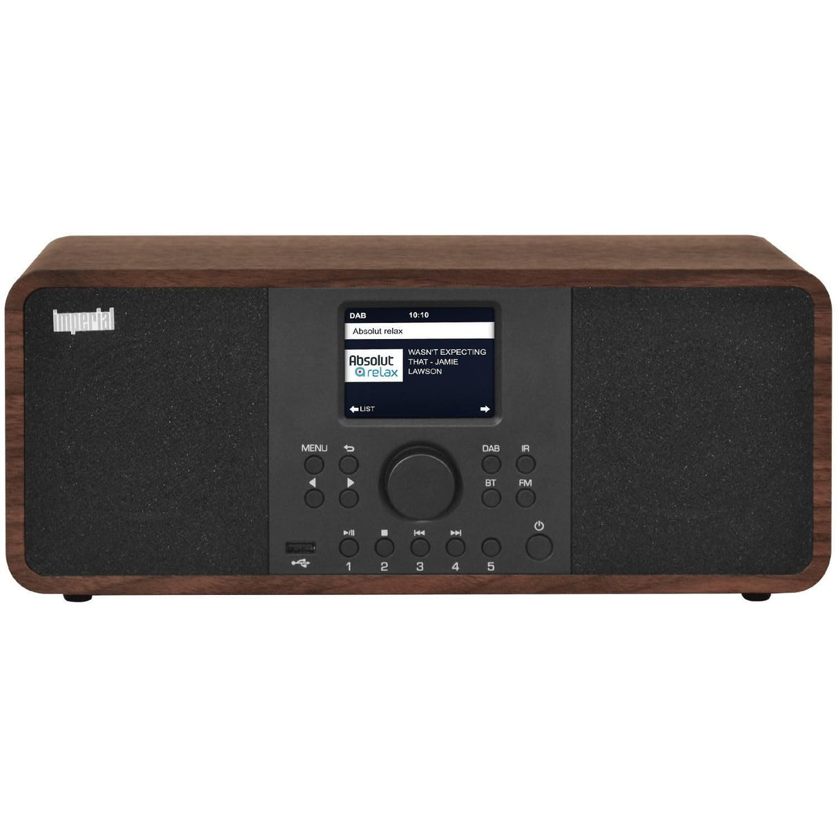 Imperial DABMAN i205 Radio Estéreo Híbrida DAB+ / FM / Internet / Bluetooth Aspecto Madera