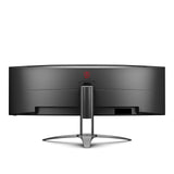 AOC Monitor Agon Gaming AG493UCX2-49 pulgadas Dual QHD, USB-C 165Hz, VA, 1ms, FreeSync Premium Pro, FlickerFree, Low Blue Mode (5120x1440, 400cd/m, HDMI 3x3.0, Displayport 1x1.4)