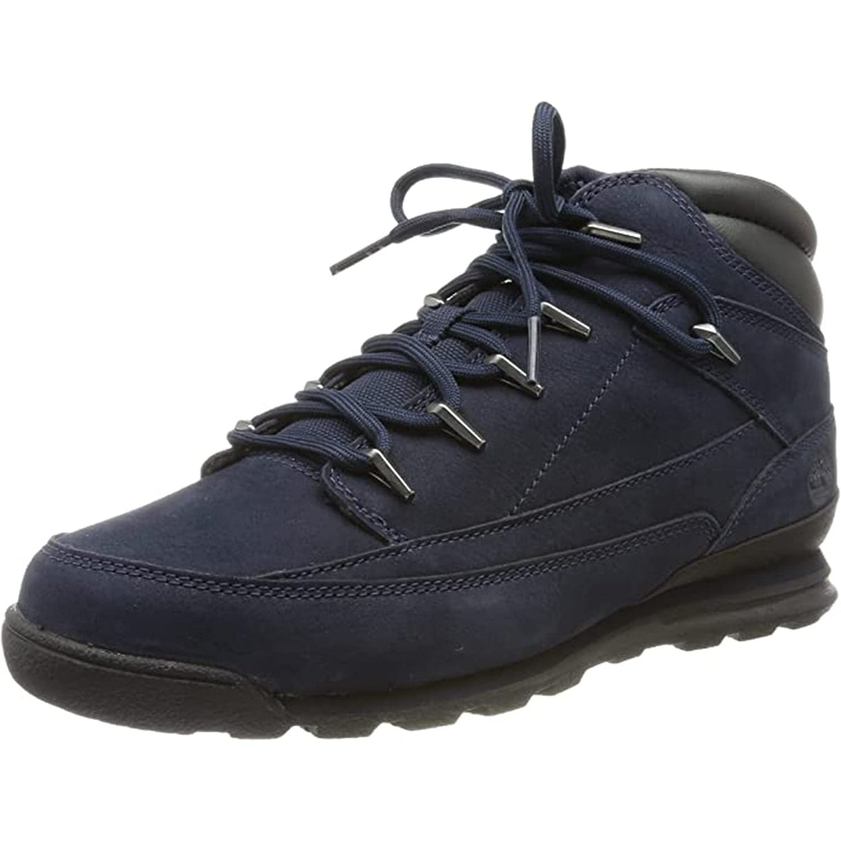 Timberland Euro Rock WR Botas de Moda para Hombre, Azul (Navy Nubuck), 42 EU