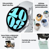 Samsung Galaxy Watch6 4G LTE, 40 mm + Correa de recambio - Smartwatch, Control de Salud, Seguimiento Deportivo, Negro (Versión Española)