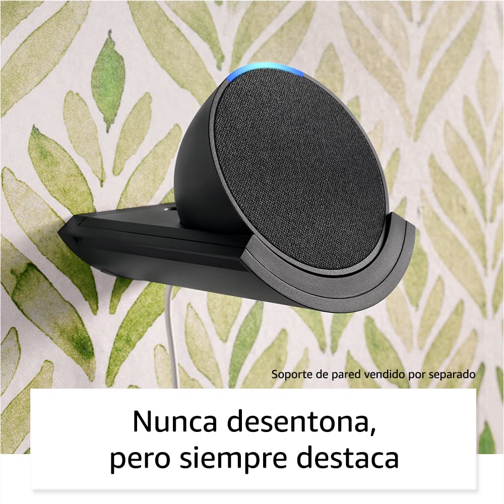 Echo Pop (Última generación) | Altavoz inteligente Bluetooth con Alexa de sonido potente y compacto | Blanco