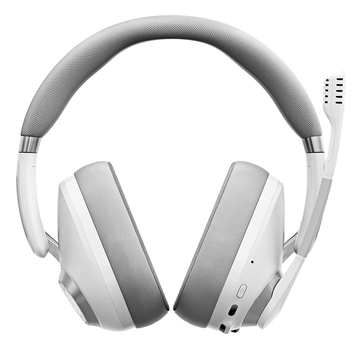 EPOS H3Pro Auriculares Inalámbricos Híbridos - Cascos Gaming para PC - Auriculares con Micrófono con Cancelación de Ruido Mejorada y Mezcla de Audio, Compatible con Windows 10 (Blanco)