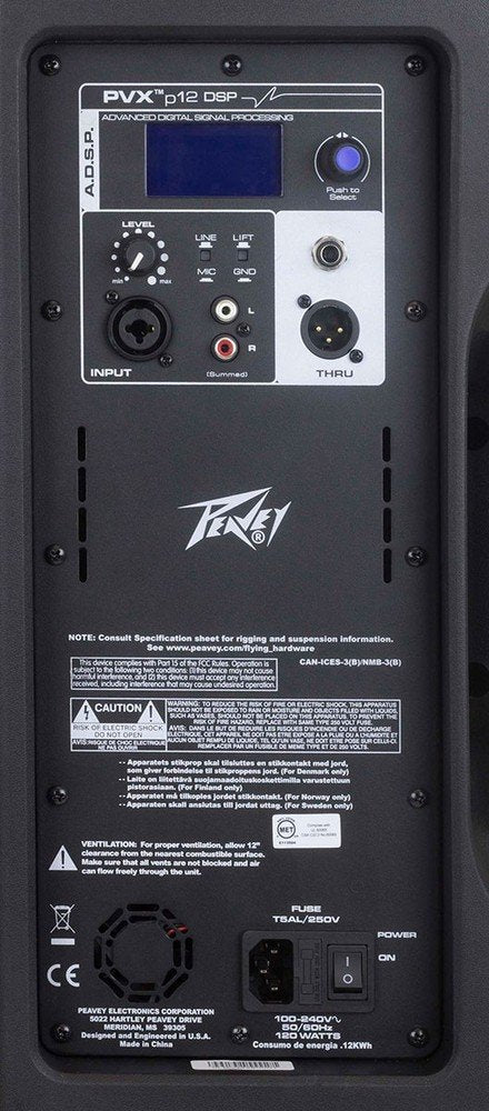 PEAVEY PVX™p 12 DSP