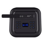 Trust Azura Altavoz Bluetooth Potente 100W para Fiestas, Altavoz Portátil Inalámbrico Luz LED RGB Intemperie IPX4, Altavoces Bluetooth Batería Recargable 11H, 2 Entradas de Micrófono Karaoke