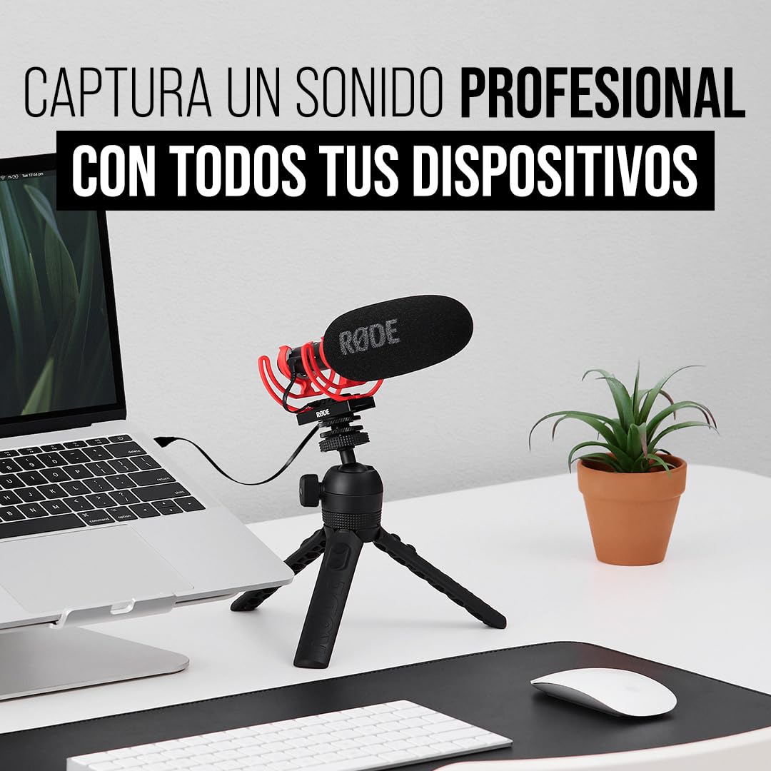 RØDE Micrófonos VMNTG VideoMic NTG Micrófono tipo cañón en la cámara