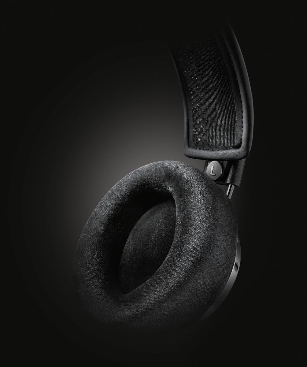 Philips Fidelio X2 Auriculares con Cable de Alta resolución, acústicos y Abiertos por detrás, transductores LMC de neodimio de 50 mm, Almohadillas de Espuma con Memoria de Terciopelo de Lujo - Negro
