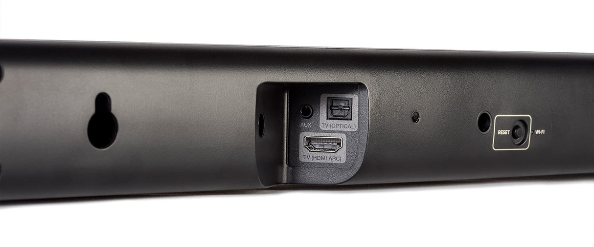 Denon Barra de Sonido DHT-S416 2.1 TV con subwoofer inalámbrico, Google Chromecast Integrado, WiFi, Bluetooth, Dolby Digital, HDMI ARC, Entrada óptica