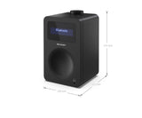 SharpDR-430(BK) Radio Digital sobremesa Tokyo - Radio Dab+, Dab y FM con RDS, BT 5.0, Alimentación USB, Mini Jack, Antena telescópica, búsqueda automatica, Hora y Fecha Auto, Alarma, 5w, Negro