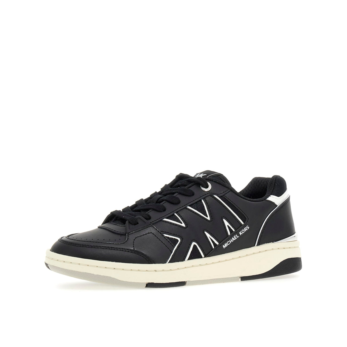 Michael Kors Rebel Lace UP, Sneaker Mujer, Negro, 38 EU