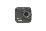 Nilox XPOCKET Action CAM, Cámara Deportiva Compacta 4k a 30fps, Pantalla LCD de 2.1’’, Conexión WiFi, Batería 1050mAh, Sumergible hasta 21m Sin Funda