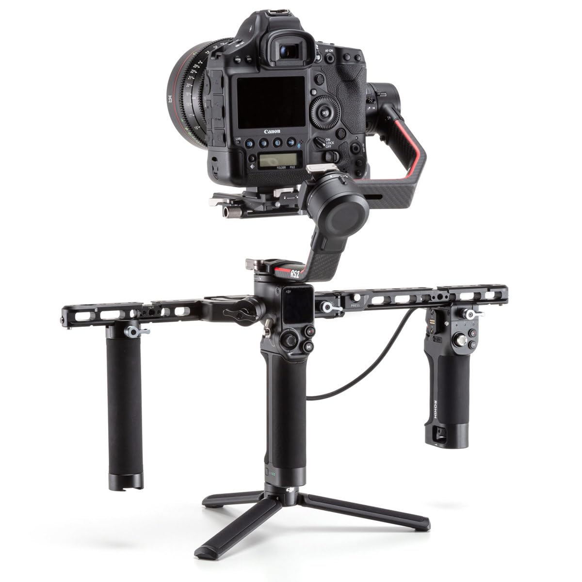 DJI Ronin Empuñadura de Control por Cable - Control del Enfoque y de los Parámetros de la Cámara y del Disparador, Compatible con DJI RS 2