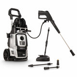 Powerplus Hidrolimpiadora Eléctrica POWXG90421 - Limpiadora de Terrazas de 2200 W, 170 Bares y 50 °C - con Manguera de 8 m y Accesorios Incluidos