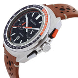 Bulova Reloj cronógrafo de Cuarzo para Hombre con Correa de Cuero 98B427, marrón, Moderno