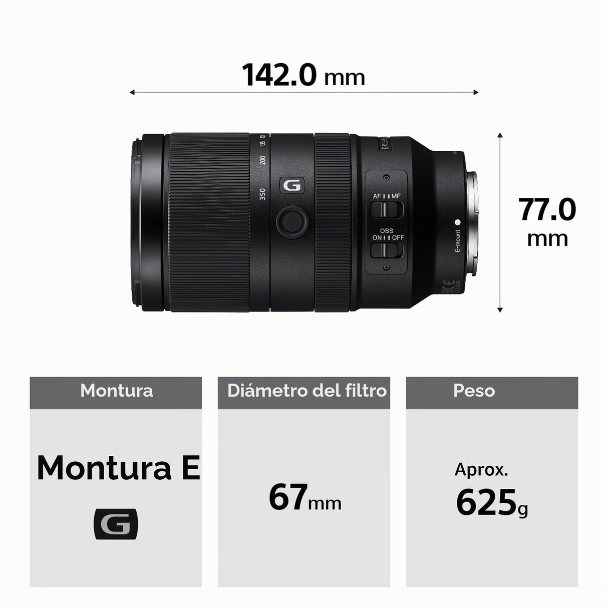 Kit Sony Alpha 6700 para fotografía de Fauna (APS-C) con Objetivos 16-50 II y 70-350 mm