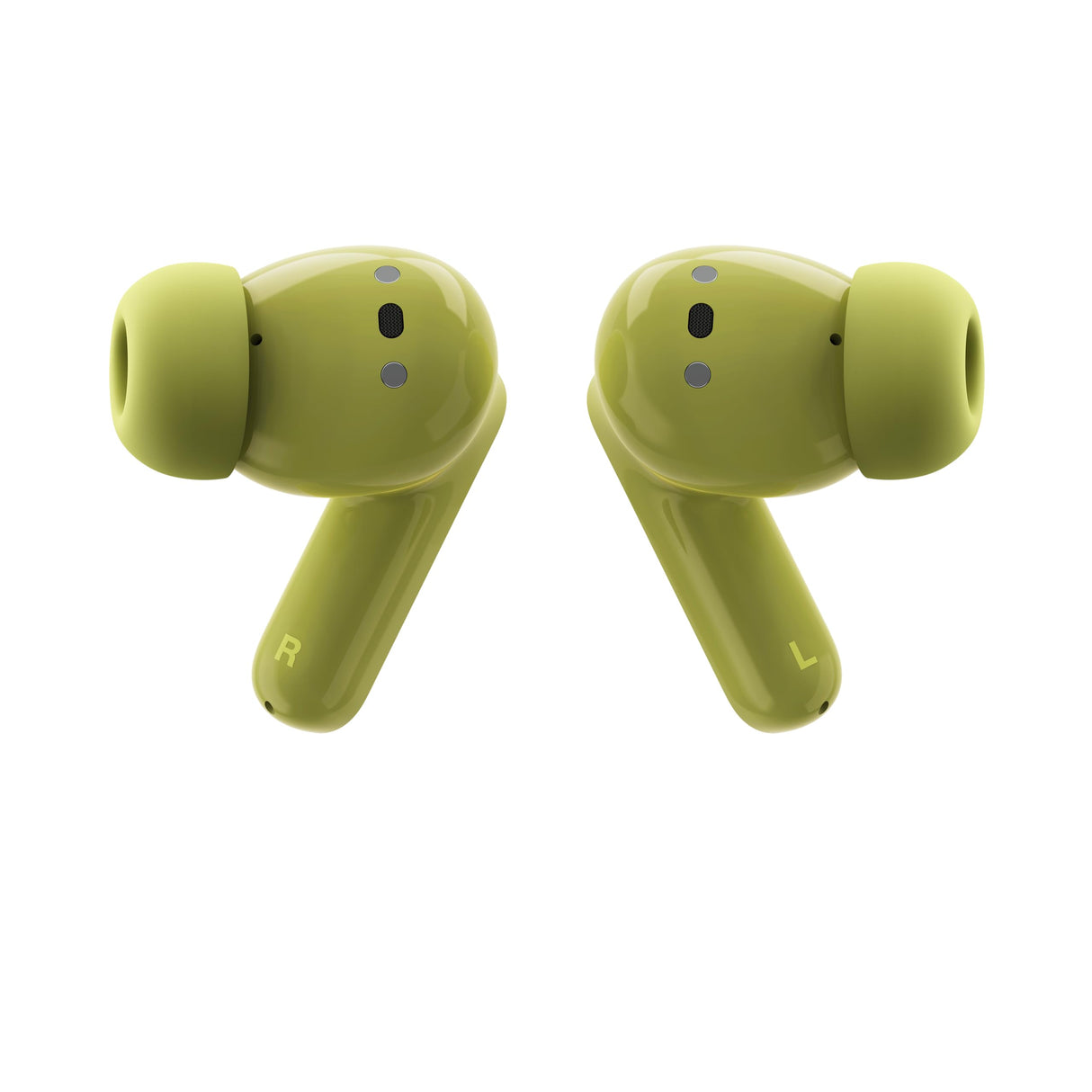 Motorola Moto Buds, Auriculares inalámbricos, Sonido inmersivo con Dolby Atmos, reducción de Ruido, autonomía de 42 Horas, 3 micrófonos, Verde Oliva [versión Francesa]