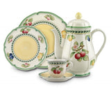 Villeroy & Boch French Garden Fleurence Tetera, 1 litros, Porcelana Premium, Blanco/Colorido