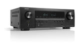 Denon AVC-S670H Receptor AV 5.2 Canales, Sonido Dolby Surround, 6 entradas HDMI y 1 Salida, HDMI 8K, Bluetooth, Wi-FI, AirPlay 2, HEOS Multiroom, Compatible con Alexa, Negro, AVCS670HBKE2