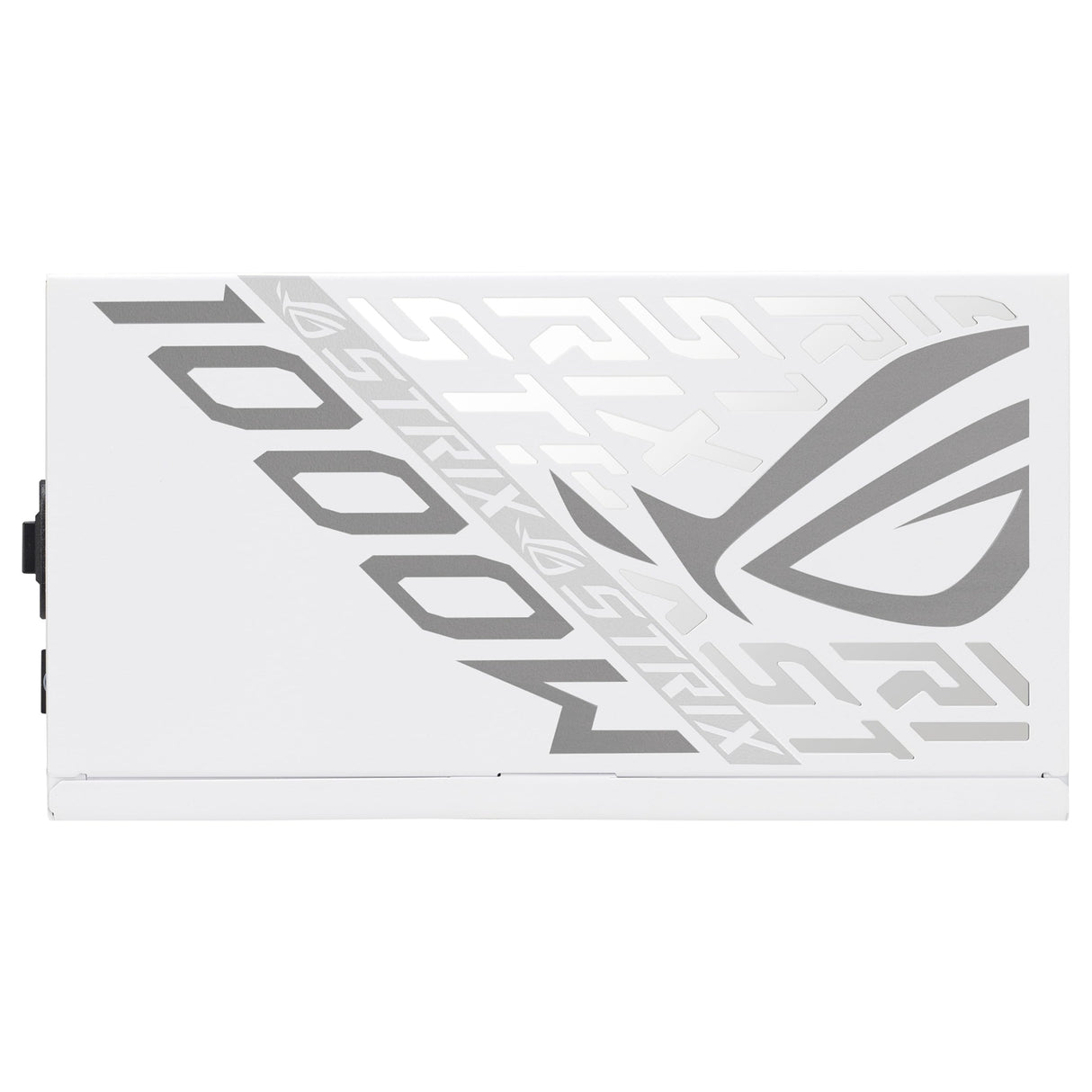 ASUS ROG Strix 1000W Platinum White Edition, Fuente de alimentación ATX Modular, 80 Plus Platinum, ATX 3.1, PCIE 5.1, Conector 12V-2x6, MOSFET GAN, estabilizador de Voltaje 'GPU-First'