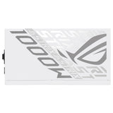 ASUS ROG Strix 1000W Platinum White Edition, Fuente de alimentación ATX Modular, 80 Plus Platinum, ATX 3.1, PCIE 5.1, Conector 12V-2x6, MOSFET GAN, estabilizador de Voltaje 'GPU-First'