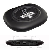 Remix Mini PC portátil Smart Android TV Box A53 1,2GHz Quad Core CPU 2GB RAM 16GB ROM WiFi 802.11b/g/n 10/100 Base-T Ethernet BT4.0 H.265 4K con Potente Remix OS 2.0 (Basado en Android 5.1) Proporcione Multitarea Multiple Windows Taskbar Funciones Ayuda t