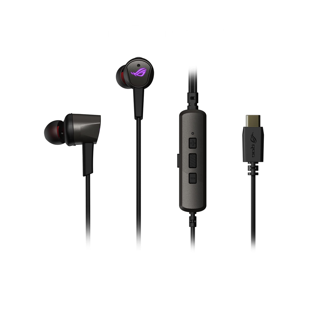ASUS 90YH02S0-B2UA00, Auriculares intraurales de Gaming, Negro