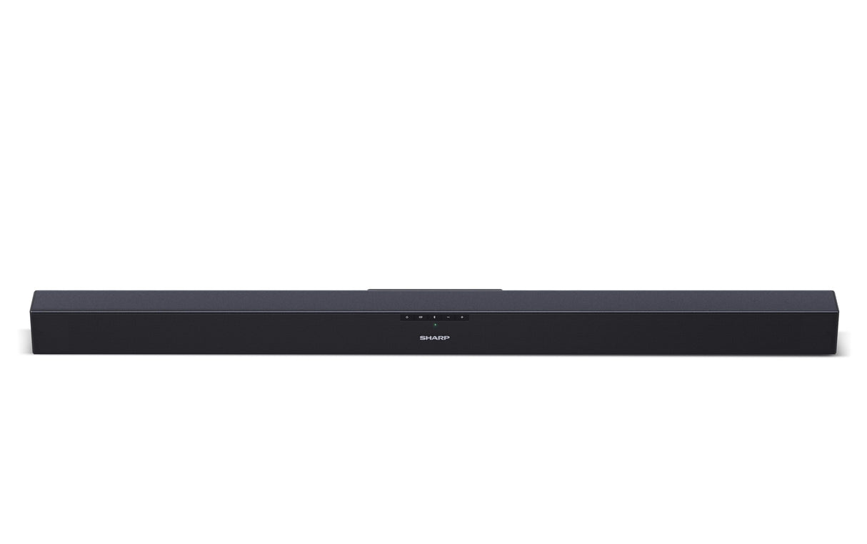 Sharp HT-SB140MT 2.0 Barra de Sonido, Cine en Casa, Bluetooth con HDMI ARC/CEC, Potencia Máxima Total de Salida 150 w, 95 cm, Color Negro Mate