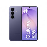 Samsung Galaxy S26, 256GB, Teléfono Móvil con Galaxy AI, Cámara 50MP, 12GB RAM, Batería 4300mAh, Garantía del Fabricante 3 Años + 1 Año Extra, Color Violeta Cobalto (Versión Española)