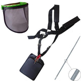 IKRA Herramienta multifunción a Gasolina IBKH 33, 4en1, Incl. prolongación, Lima de Cadena y Placa de protección