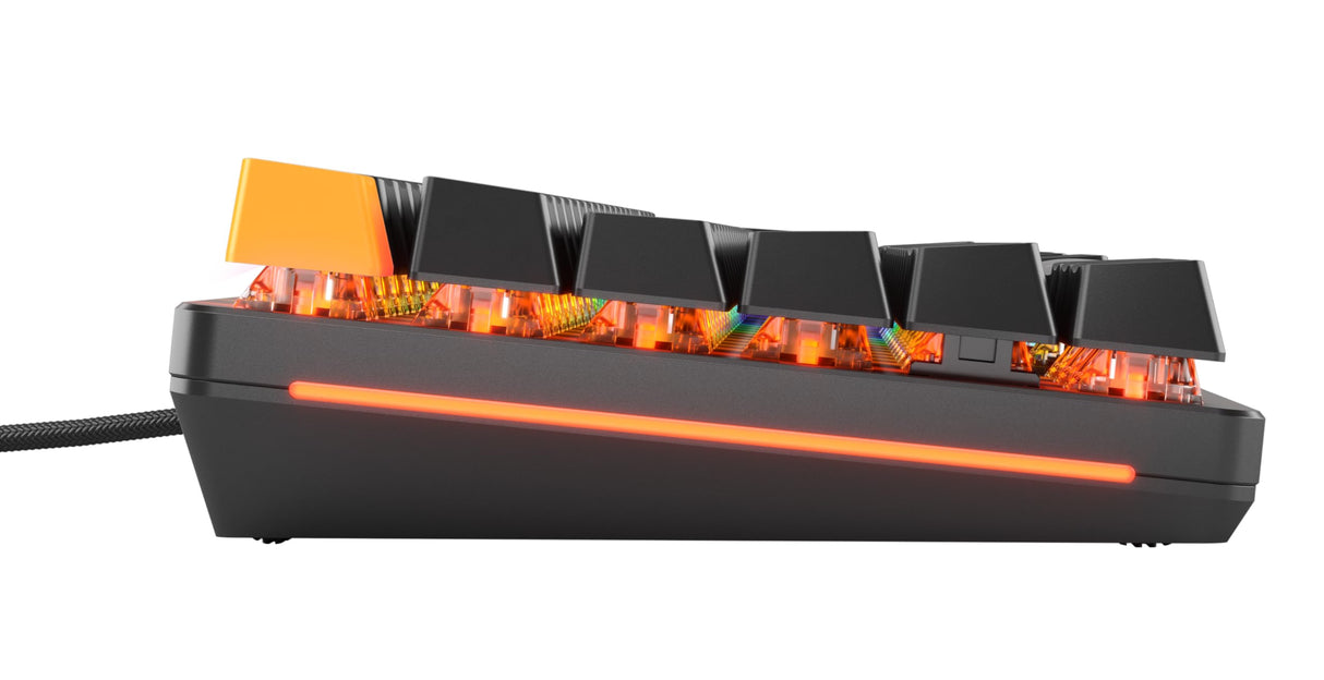 Glorious Gaming GMMK 2 Full Size (96%) - Teclado gaming mecánico, carcasa de aluminio, personalizable, keycaps dobles, switches Glorious Fox, RGB, distribuciones QWERTY español - Negro