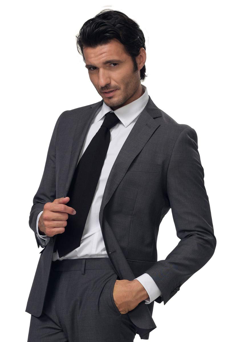 Siggi Group Chaqueta para Hombre Blazer, Gris, 44
