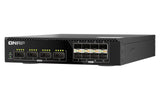 QSW-M7308R-4X Switch administrado de Alta Velocidad con Cuatro Puertos QSFP28 de 100 GbE y Ocho Puertos SFP28 de 25 GbE