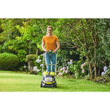 RYOBI - Cortacésped 18V One+ - Brushless/Motor sin Escobillas - Ø de Corte 37cm - Recogida y Mulching - Manillar Ajustable - Bolsa de Recogida 45L - Vendido sin Batería ni Cargador - RY18LMX37A-0
