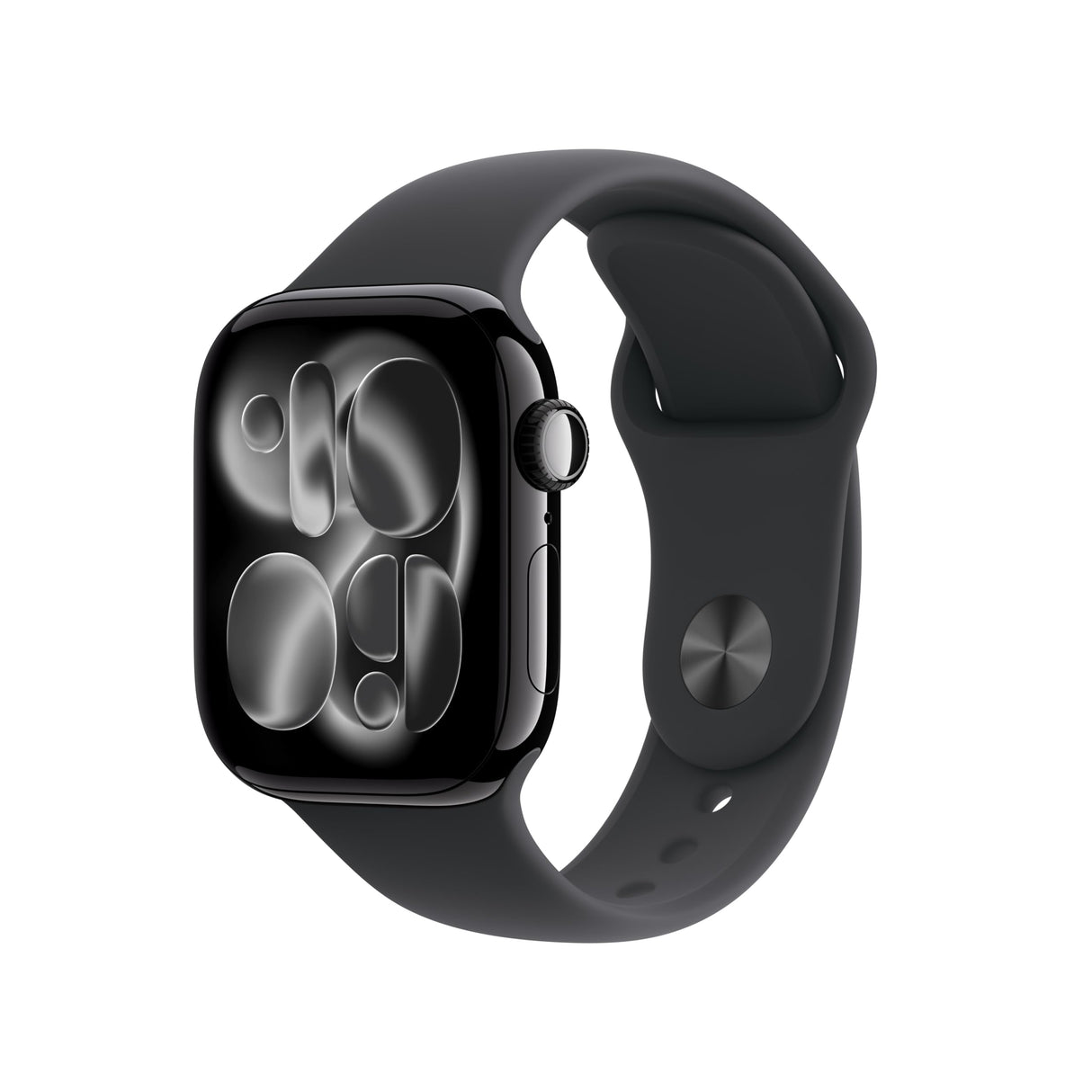 Apple Watch Series 11 GPS+Cellular con Caja de Aluminio en Negro Azabache de 42 mm y Correa Deportiva Negra-Talla S/M.Calidad del Sueño,monitores de entreno y Salud,Pantalla Siempre Activa